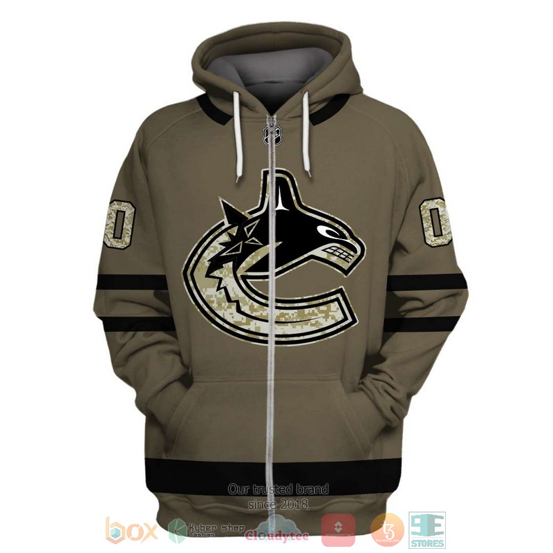 Personalized_NHL_Vancouver_Canucks_custom_green_camo_3D_shirt_hoodie_1