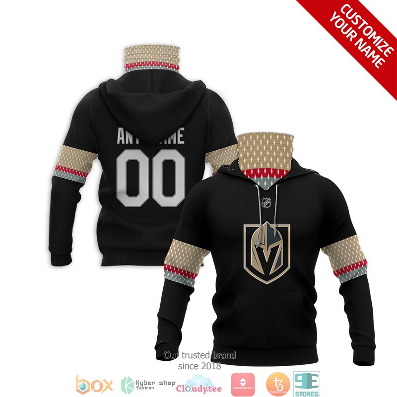 Personalized_NHL_Vegas_Golden_Knights_Black_3d_hoodie_mask