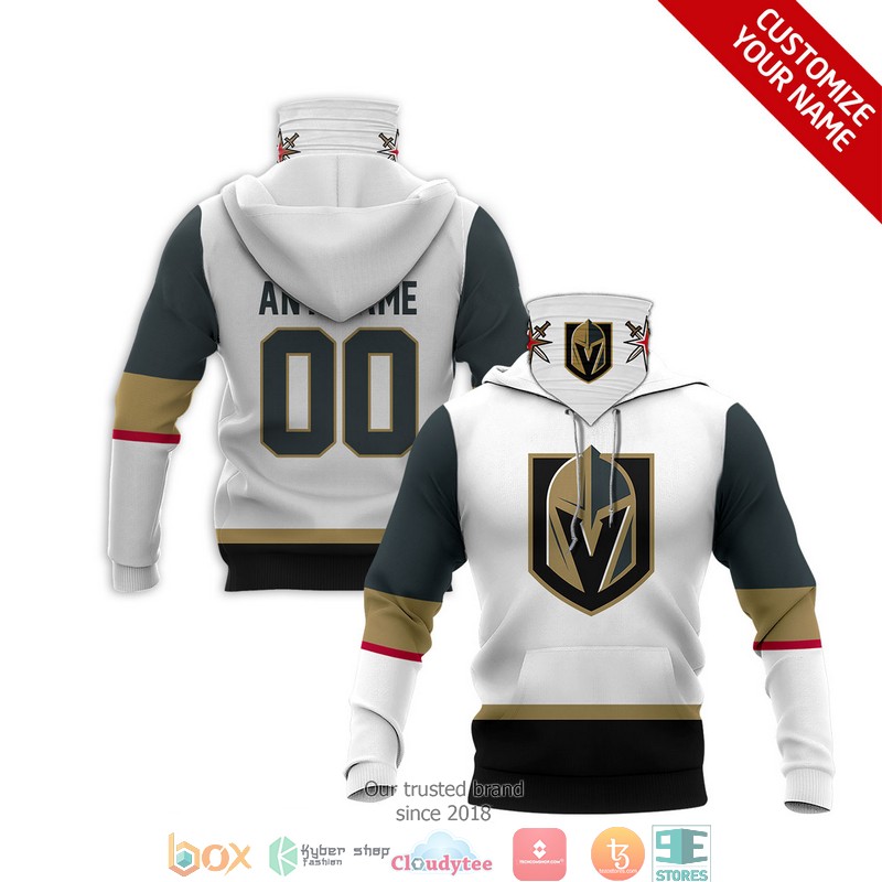 Personalized_NHL_Vegas_Golden_Knights_White_3d_hoodie_mask