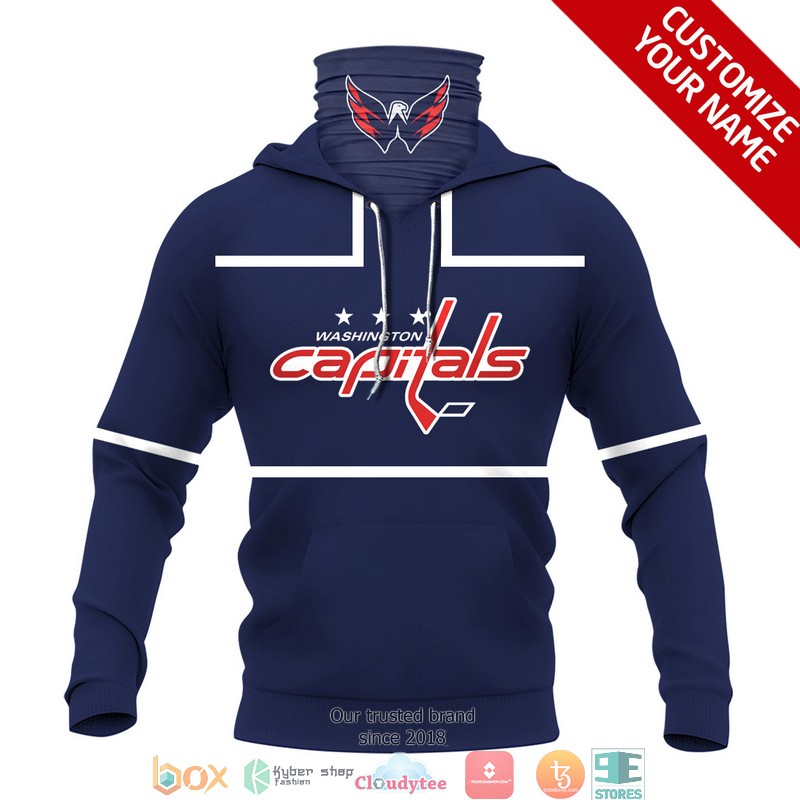 Personalized_NHL_Washington_Capitals_Navy_White_line_3d_hoodie_mask_1