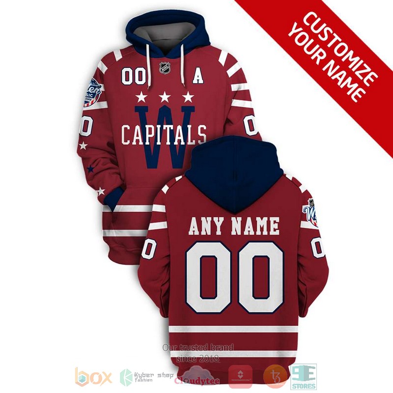 Personalized_NHL_Washington_Capitals_dark_red_custom_3D_shirt_hoodie
