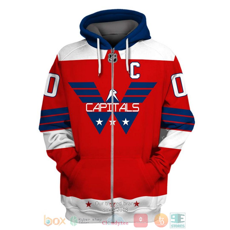 Personalized_NHL_Washington_Capitals_red_white_custom_3D_shirt_hoodie_1