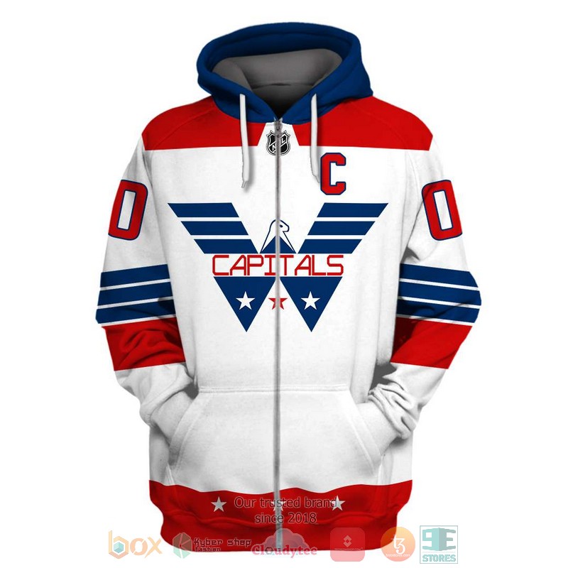 Personalized_NHL_Washington_Capitals_white_red_custom_3D_shirt_hoodie_1