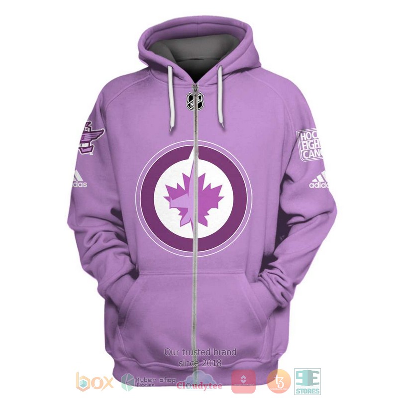 Personalized_NHL_Winnipeg_Jets_Hockey_Fights_Cancer_custom_3D_shirt_hoodie_1