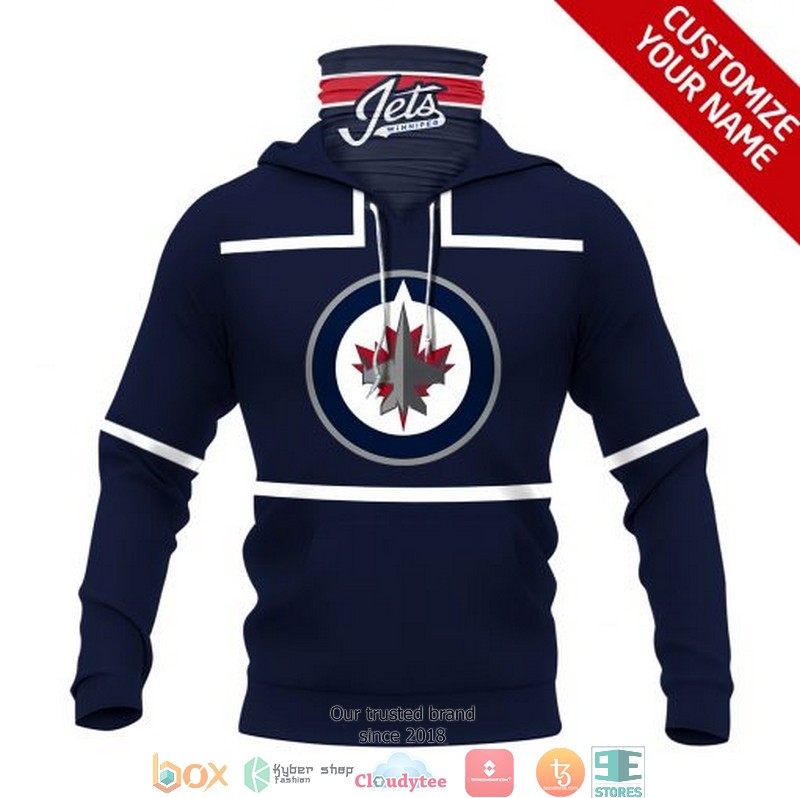 Personalized_NHL_Winnipeg_Jets_Navy_White_line_3d_hoodie_mask