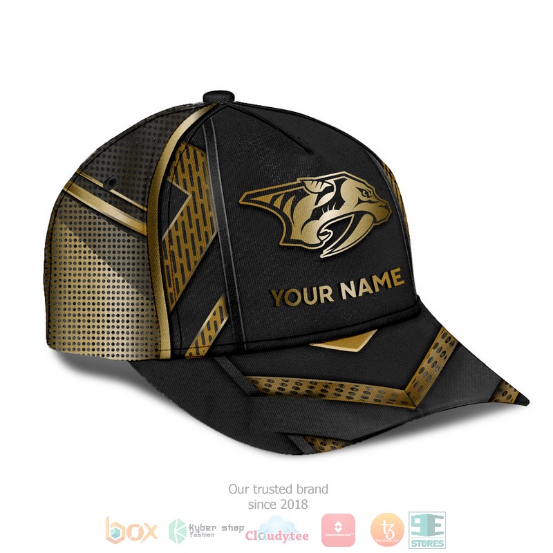 Personalized_Nashville_Predators_NHL_custom_cap_1