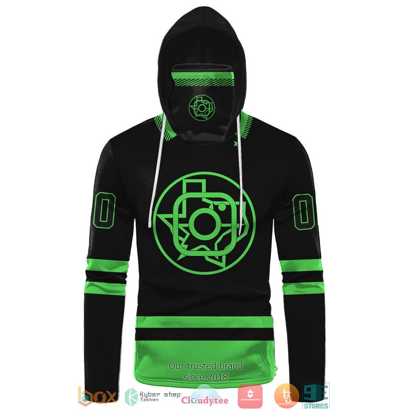 Personalized_National_Hockey_League_Team_Black_Neon_Green_3d_hoodie_mask_1