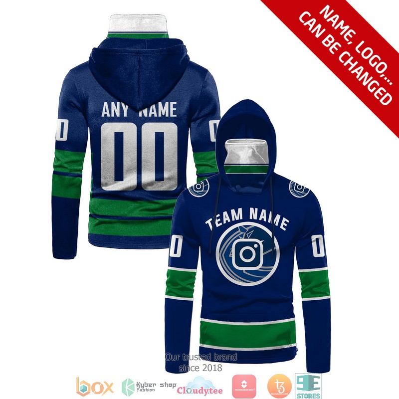 Personalized_National_Hockey_League_Team_Blue_green_line_3d_hoodie_mask