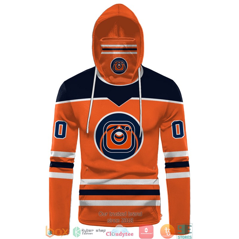 Personalized_National_Hockey_League_Team_Orange_Navy_3d_hoodie_mask_1