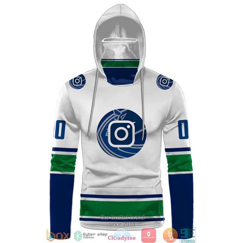 Personalized_National_Hockey_League_Team_White_Green_Blue_3d_hoodie_mask_1