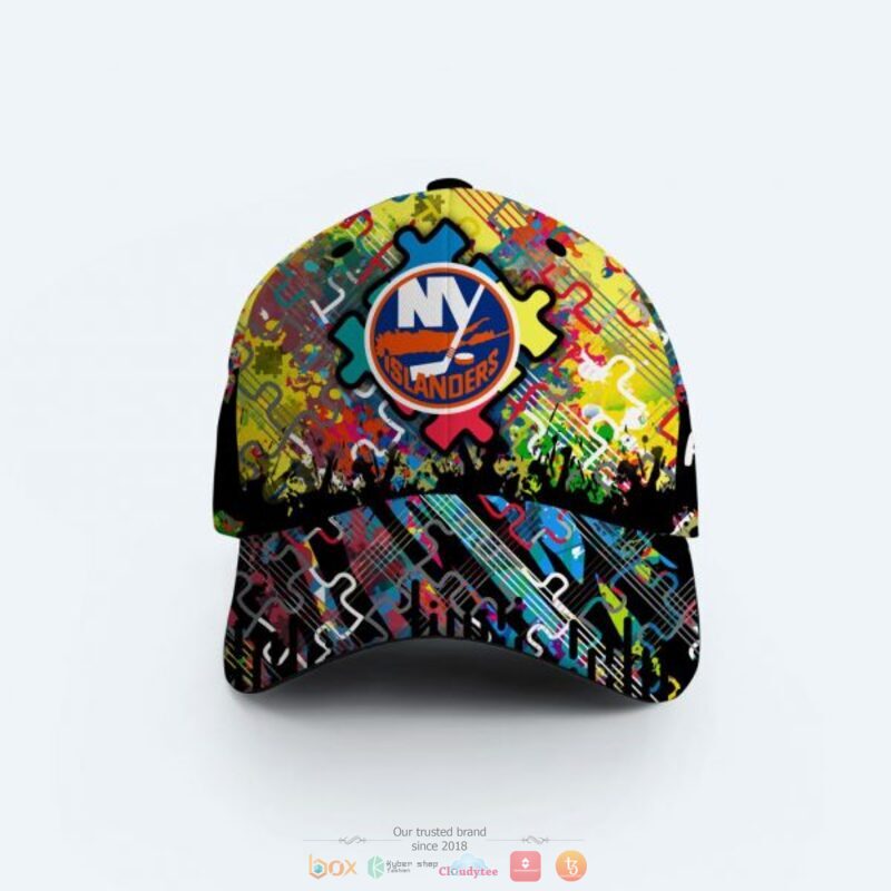 Personalized_New_York_Islanders_Autism_Awareness_Concept_Cap