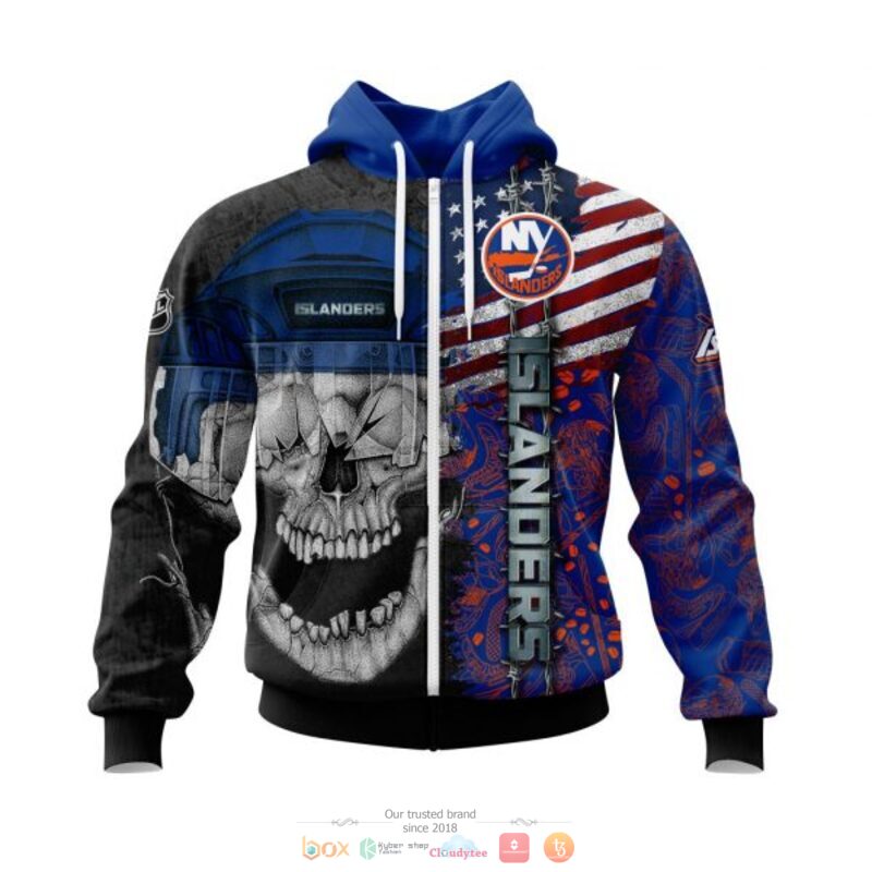 Personalized_New_York_Islanders_Skull_Concept_3d_shirt_hoodie_1