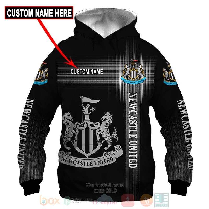 Personalized_Newcastle_United_black_custom_3D_shirt_hoodie