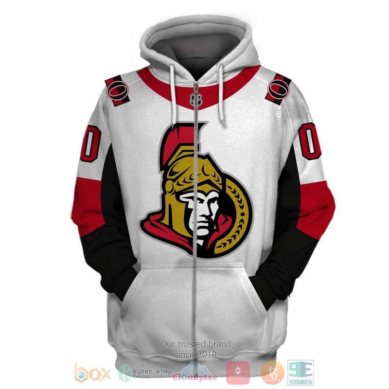 Personalized_Ottawa_Senators_NHL_white_red_custom_3D_shirt_hoodie_1