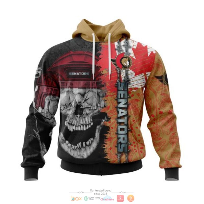 Personalized_Ottawa_Senators_Skull_Concept_3d_shirt_hoodie