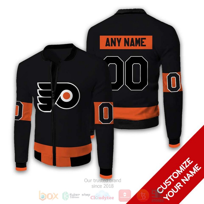 Personalized_Philadelphia_Flyers_NHL_custom_Bomber_Jacket