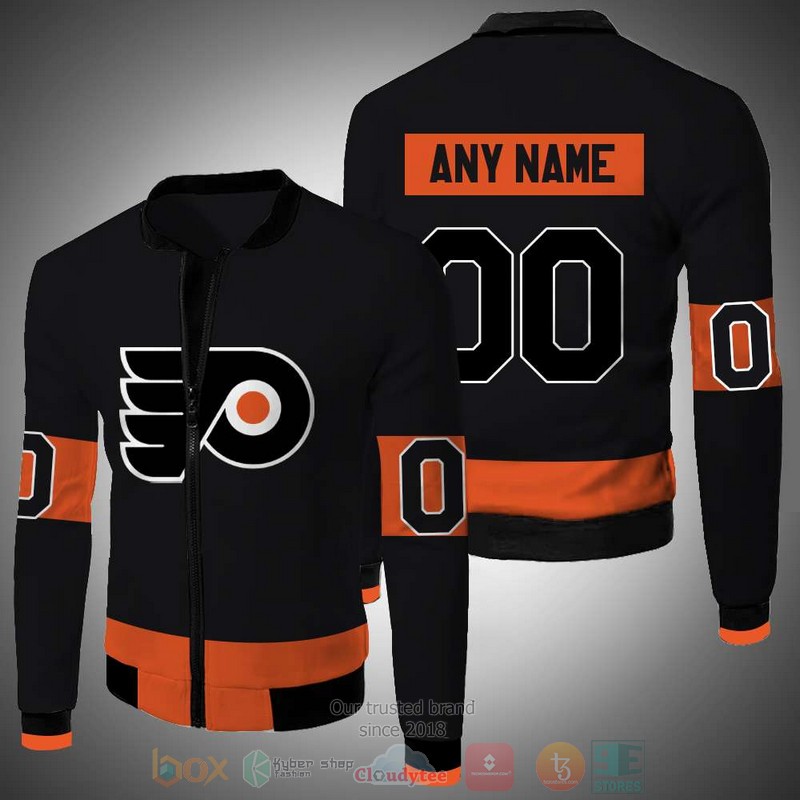 Personalized_Philadelphia_Flyers_NHL_custom_Bomber_Jacket_1