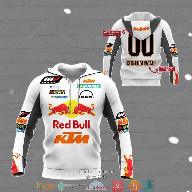 Personalized_Red_Bull_KTM_White_3d_all_over_printed_shirt_hoodie