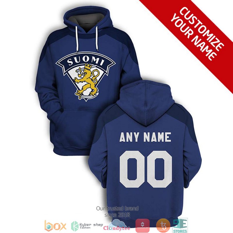 Personalized_Suomi_Blue_3D_Full_Printing_shirt_hoodie