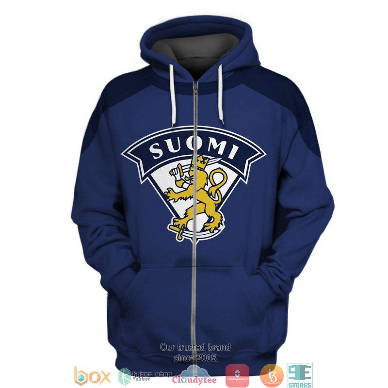 Personalized_Suomi_Blue_3D_Full_Printing_shirt_hoodie_1