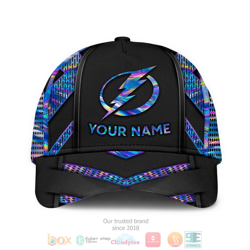 Personalized_Tampa_Bay_Lightning_NHL_custom_black_cap