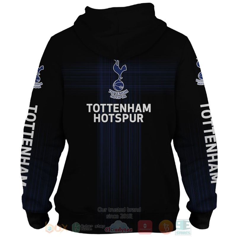 Personalized_Tottenham_Hotspur_black_custom_3D_shirt_hoodie_1