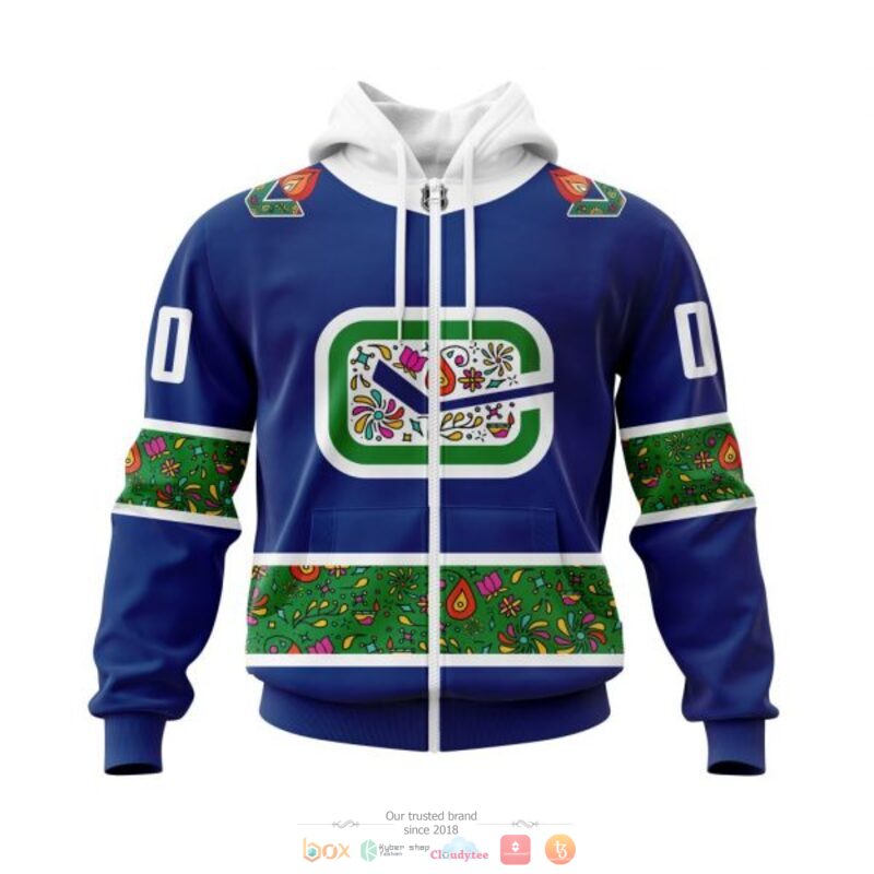 Personalized_Vancouver_Canucks_NHL_Celebrate_Diwali_blue_custom_3D_shirt_hoodie_1