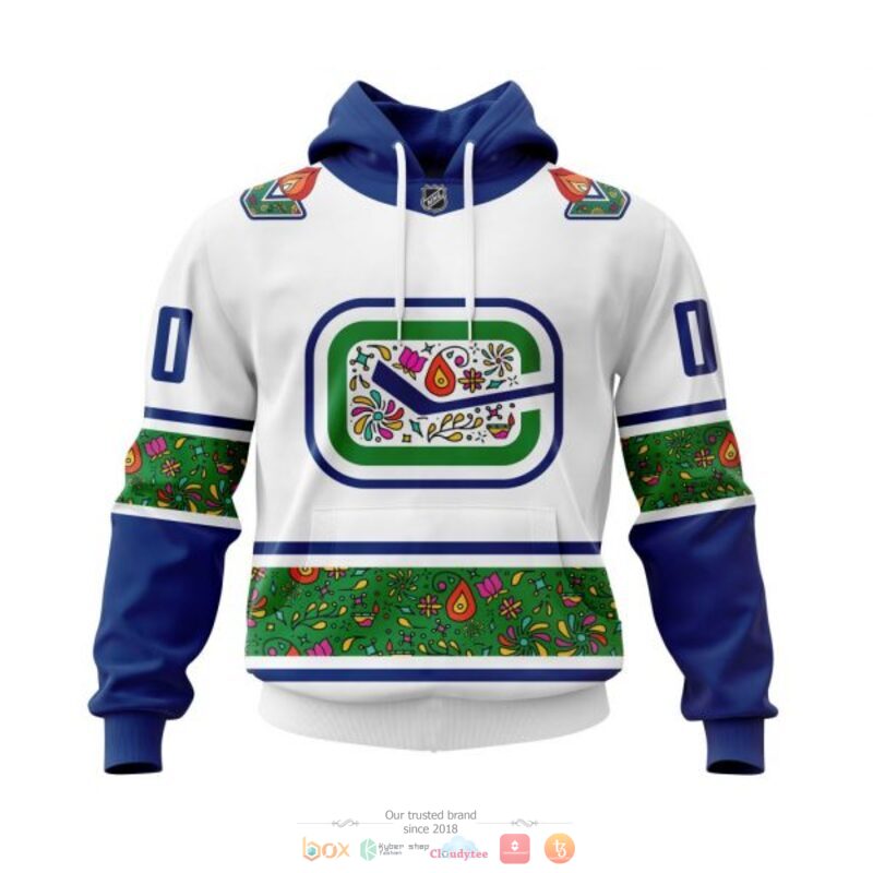 Personalized_Vancouver_Canucks_NHL_Celebrate_Diwali_white_custom_3D_shirt_hoodie