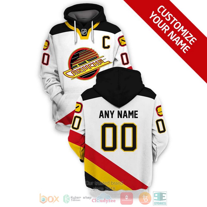 Personalized_Vancouver_Canucks_NHL_white_black_custom_3D_shirt_hoodie