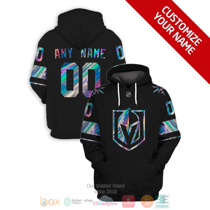 Personalized_Vegas_Golden_Knights_NHL_custom_black_3D_shirt_hoodie