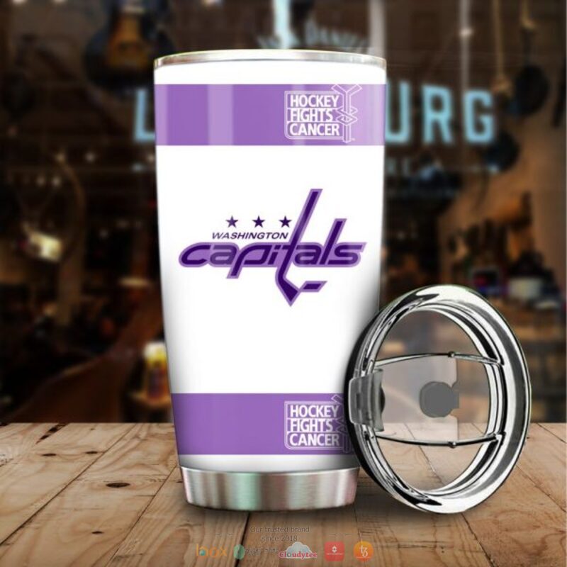 Personalized_Washington_Capitals_Fights_Cancer_Concept_Tumbler