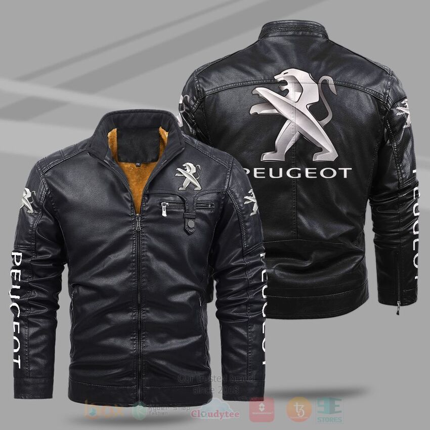 Peugeot_Fleece_Leather_Jacket