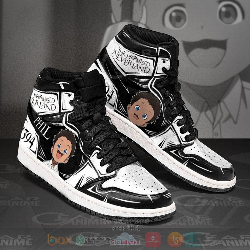 Phil_The_Promised_Neverland_Anime_Air_Jordan_high_top_shoes_1