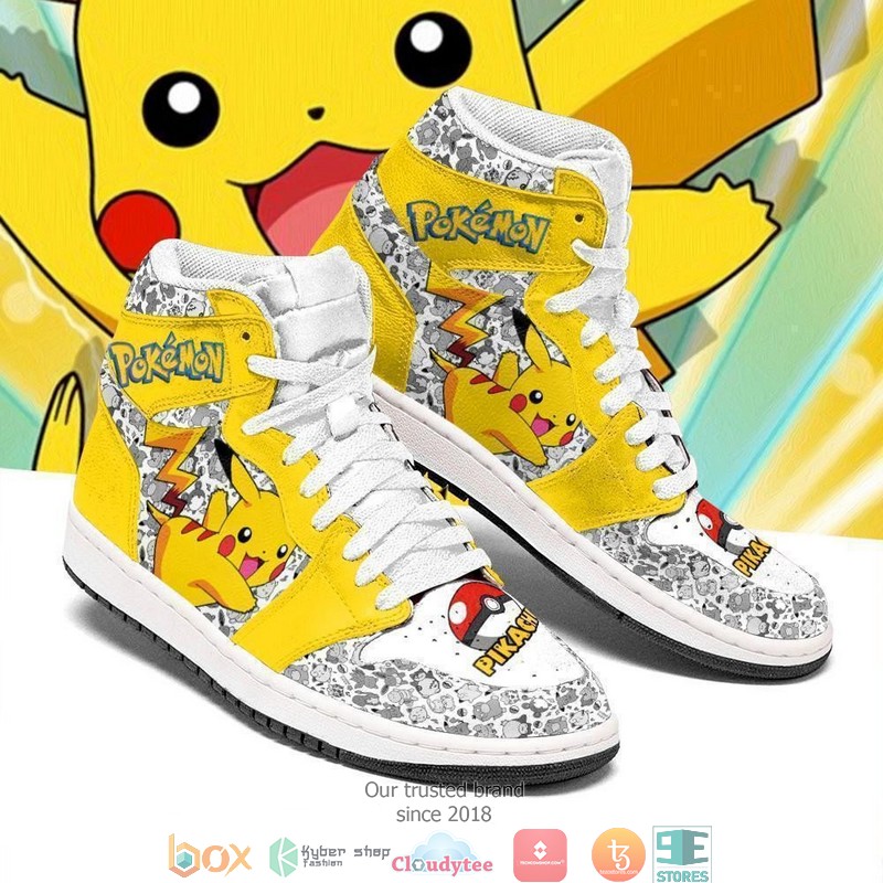Pikachu_Anime_Pokemon_Air_Jordan_High_Top_Shoes_1