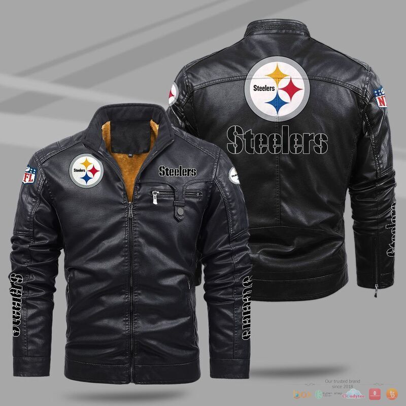 Pittsburgh_Steelers_NFL_Trend_Fleece_Leather_Jacket