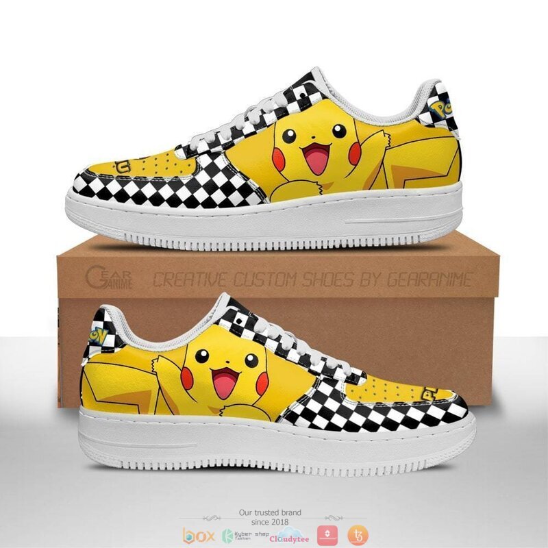 Poke_Pikachu_Checkerboard_Pokemon_Nike_Air_Force_shoes