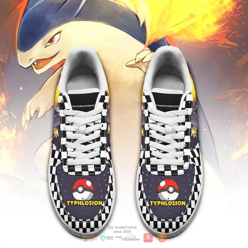 Poke_Typhlosion_Checkerboard_Pokemon_Nike_Air_Force_shoes_1