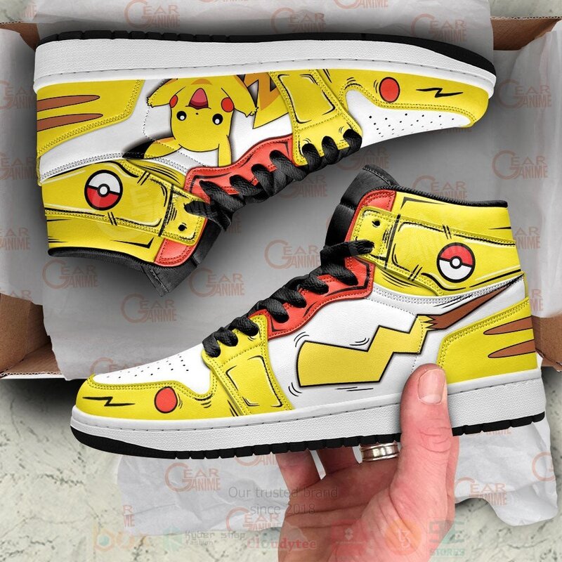 Pokemon_Pikachu_Custom_Anime_Air_Jordan_High_Top_Shoes_1