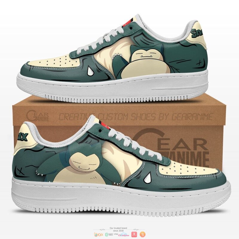 Pokemon_Snorlax_Anime_Nike_Air_Force_Shoes