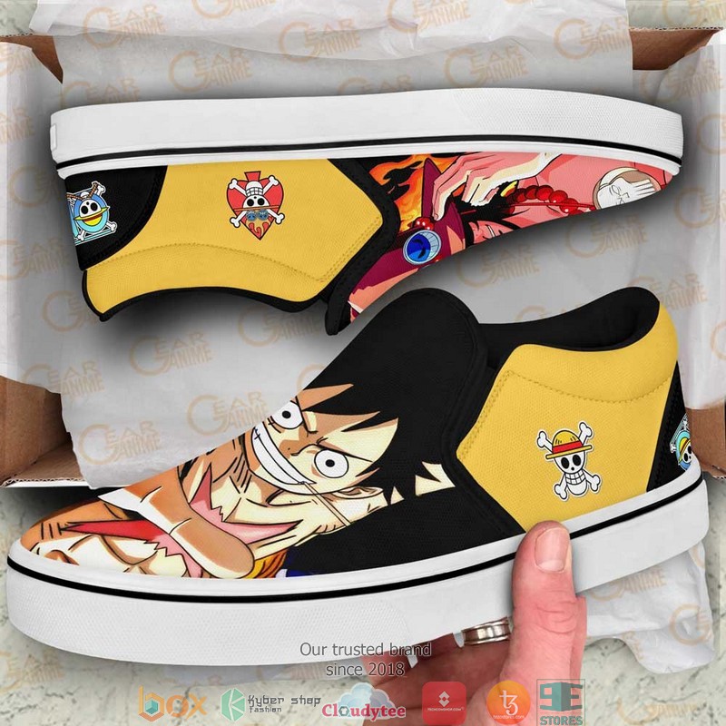 Portgas_Ace_and_Luffy_Anime_One_Piece_Slip_On_Sneakers_Shoes_1