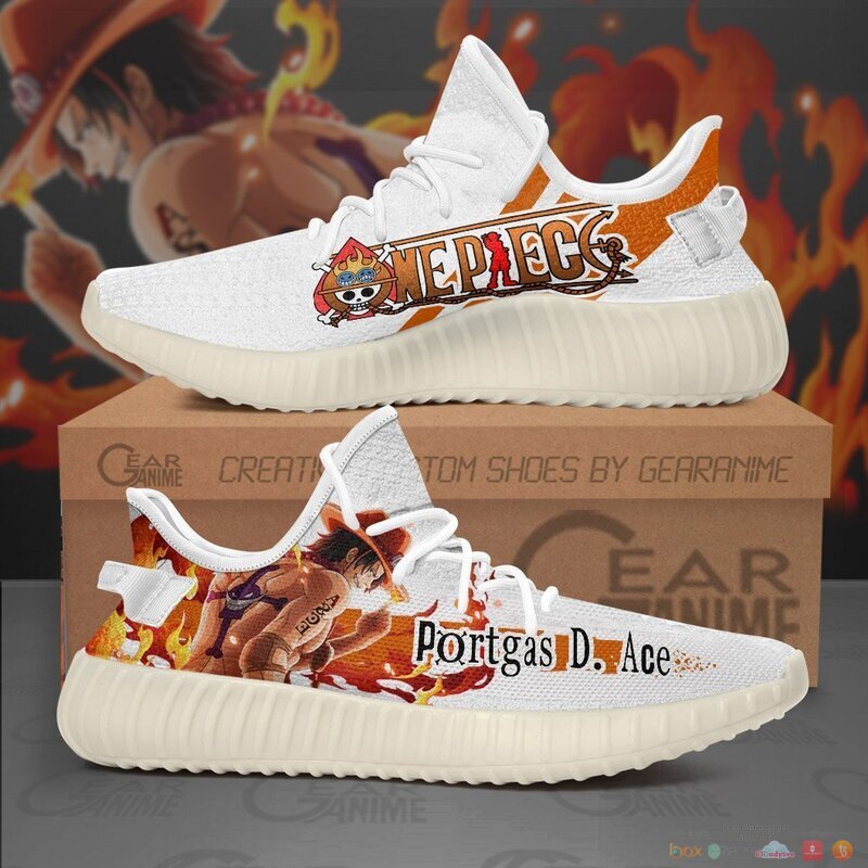 Portgas_D_Ace_One_Piece_Anime_yeezy_sneaker