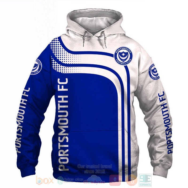 Portsmouth_FC_blue_white_3D_shirt_hoodie