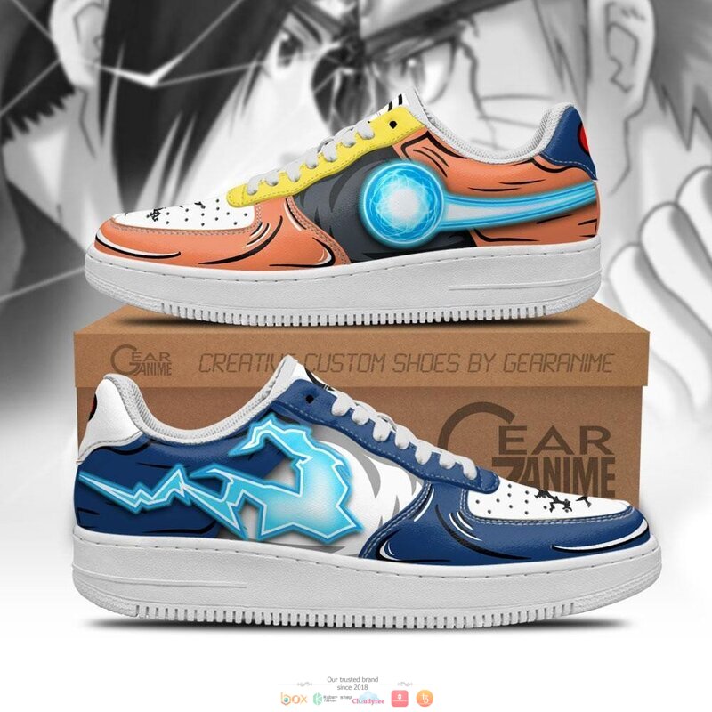 Rasengan_and_Chidori_Anime_Nike_Air_Force_Shoes
