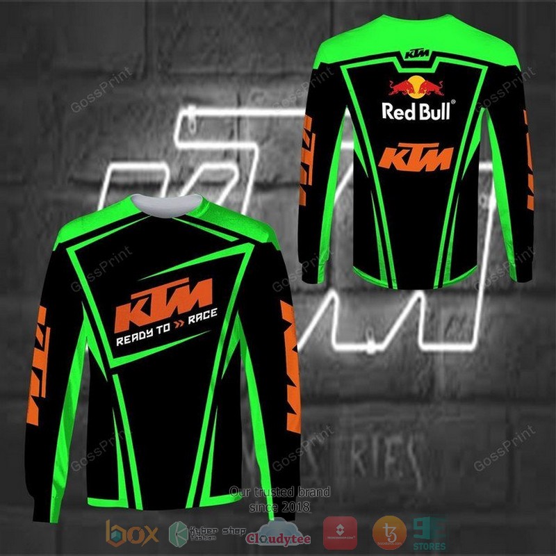 Ready_to_race_KTM_Racing_green_black_3d_shirt_hoodie_1