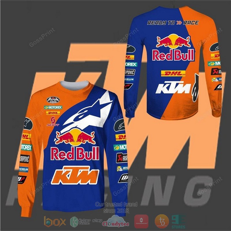 Red_Bull_KTM_Racing_blue_orange_3d_shirt_hoodie_1