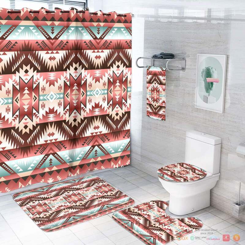Red_Vector_Native_American_Bathroom_Set