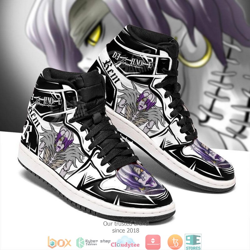 Rem_Death_Note_Anime_Air_Jordan_High_Top_Shoes_1