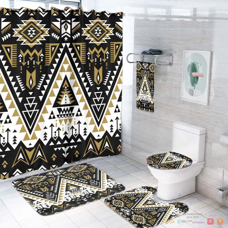 Retro_Color_Tribal_Native_American_Bathroom_Set
