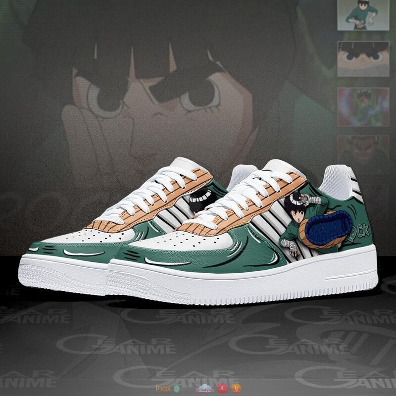 Rock_Lee_Naruto_Anime_Nike_Air_Force_Shoes_1
