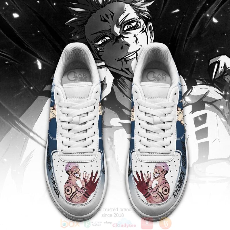 Ryoumen_Sukuna_Jujutsu_Kaisen_Air_Anime_Nike_Air_Force_Shoes_1
